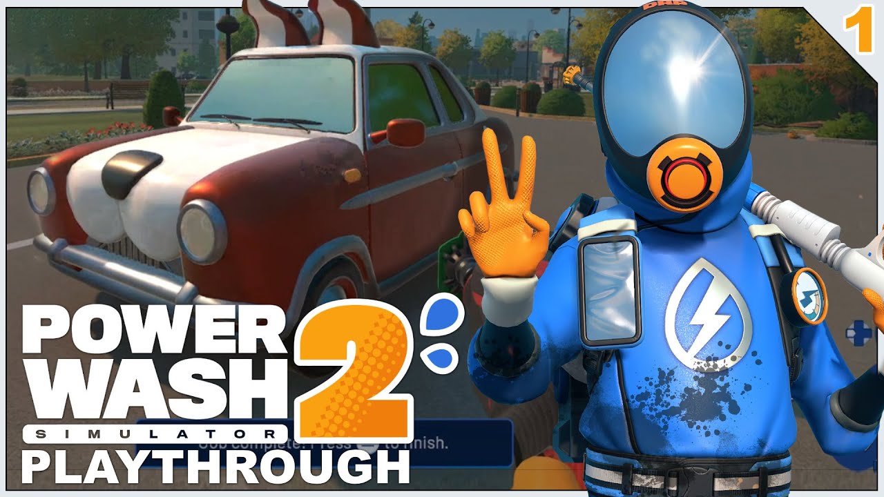 PowerWash Simulator 2 (PC) Playthrough - Pt1 - No Commentary