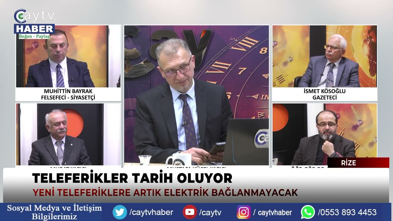 Rize Masası&rsquo;nda &ldquo;İlkel Teleferikler&rdquo; Tartışıldı: Teleferiklere artık elektrik bağlanmayacak
