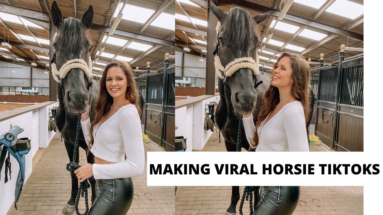 MAKING VIRAL HORSIE TIKTOKS... 2.5 MILLION VIEWS?!