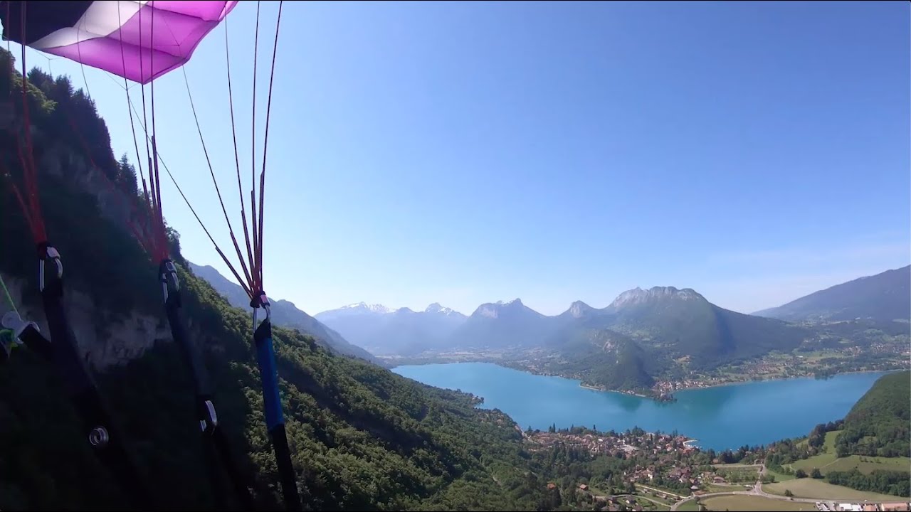 Speedflying : Col des Frêtes - Lac d’Annecy