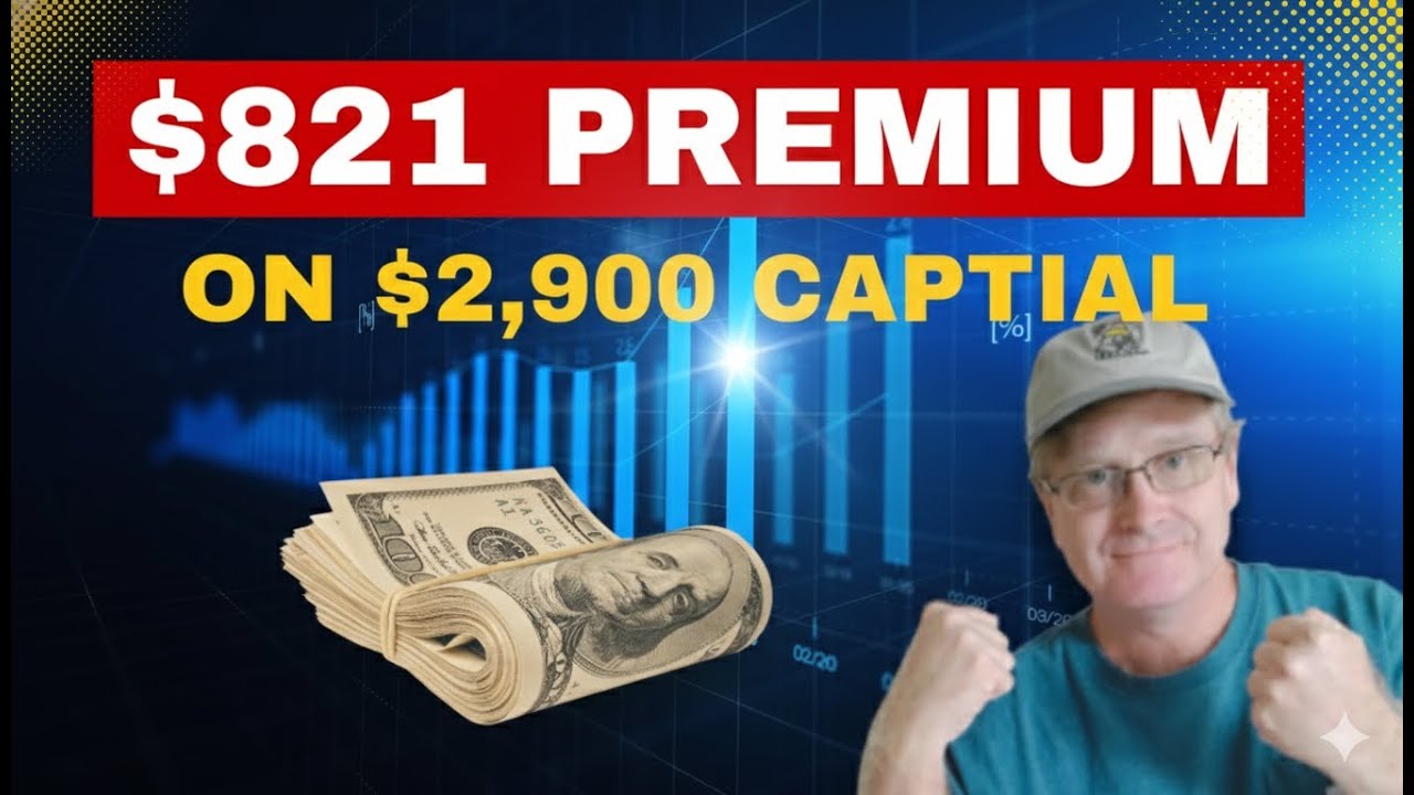 $821 Profit from $2,900: My High-Return Wheel Strategy (Stocks Under $30)