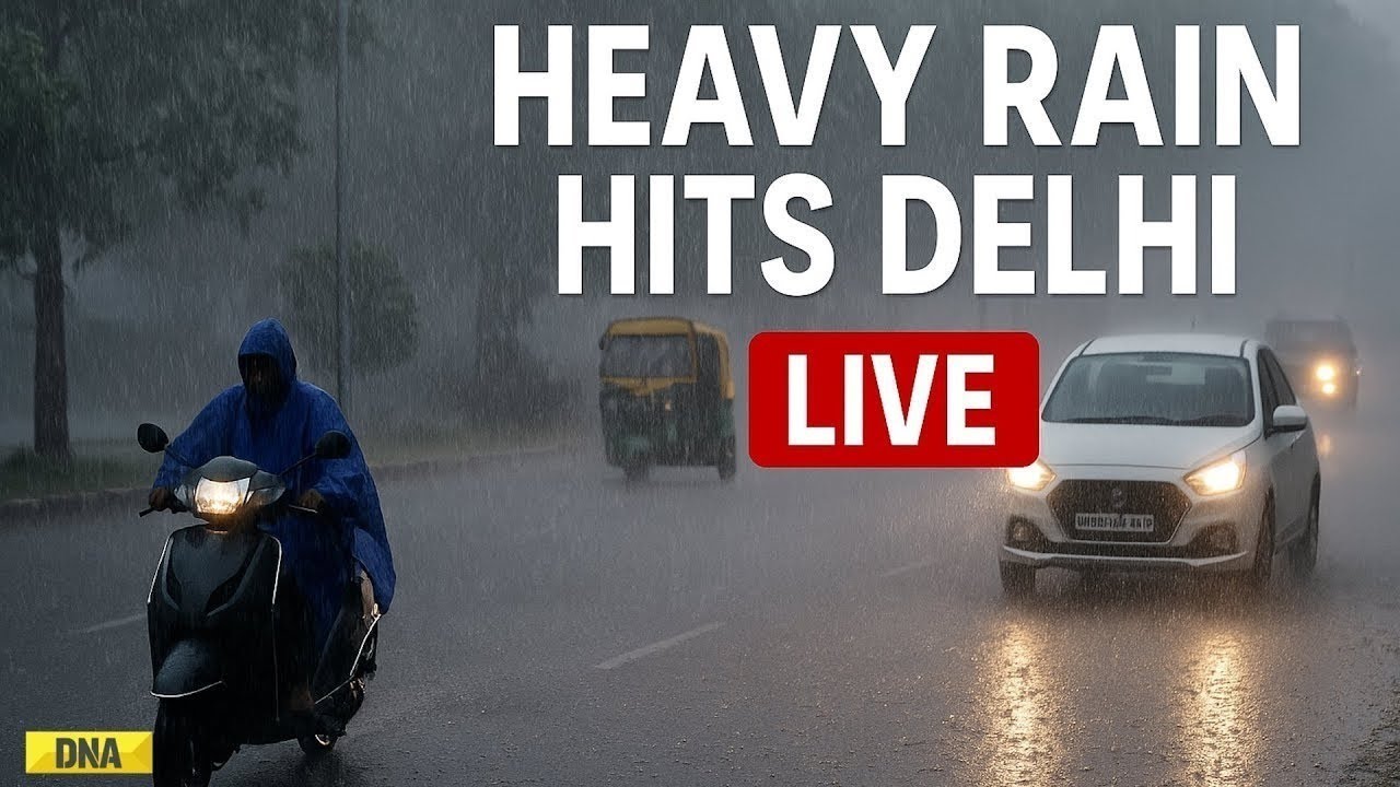 Delhi-NCR Heavy Rain Breaking LIVE: Traffic, Waterlogging Hit Ahead Of Raksha Bandhan Live | Noida
