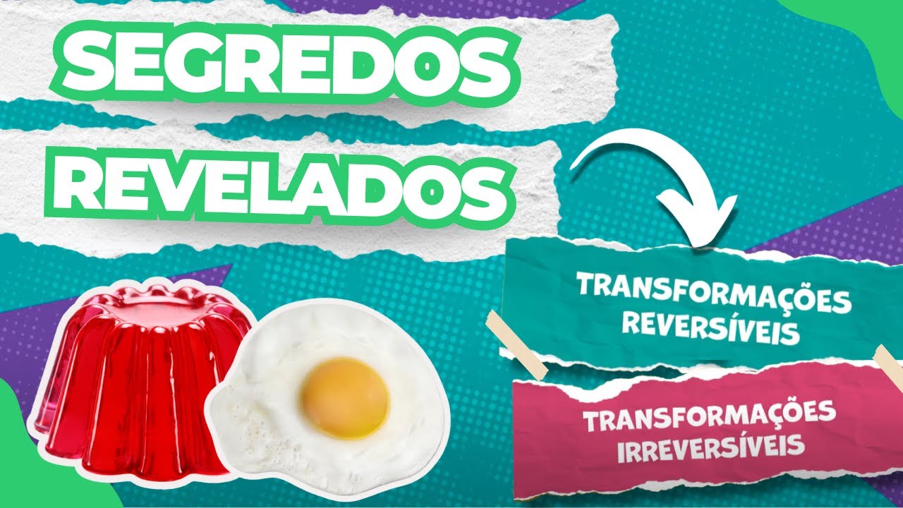 TRANSFORMAÇÕES REVERSÍVEIS OU IRREVERSÍVEIS: VOCÊ SABE A DIFERENÇA?| 4º ano – Ciências