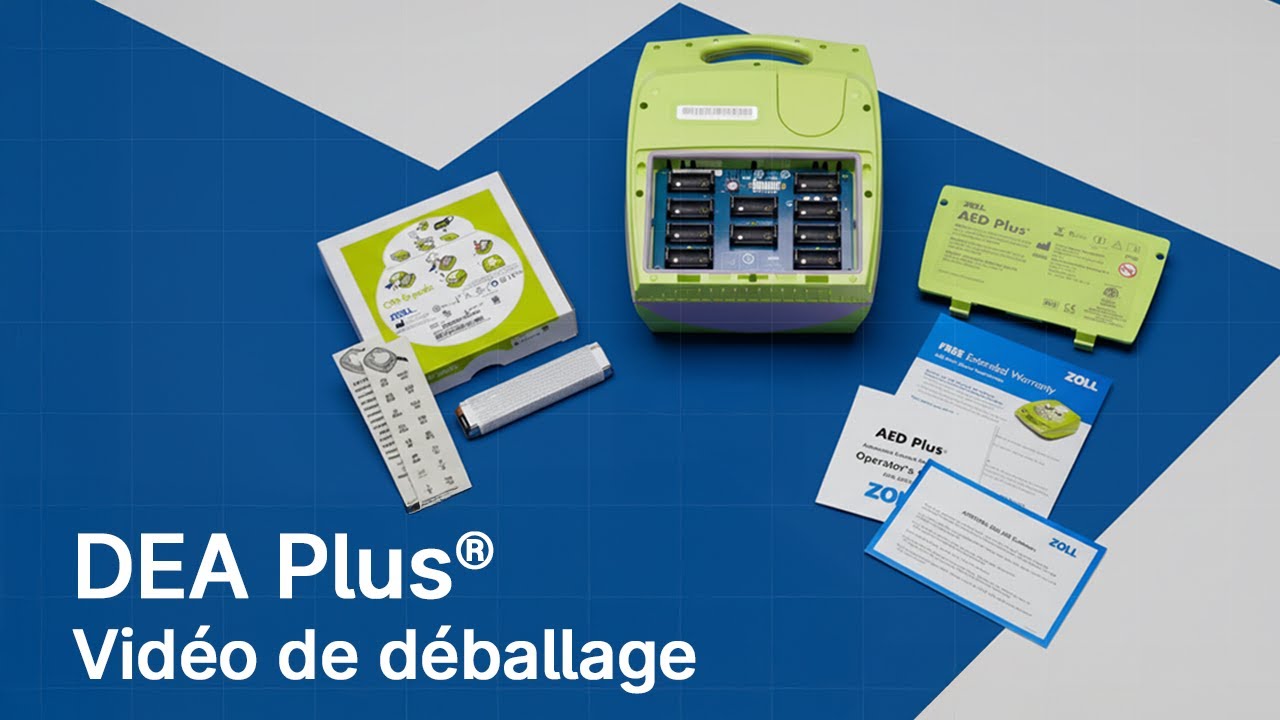 ZOLL® AED Plus® (Vidéo de déballage) — Français Canadien