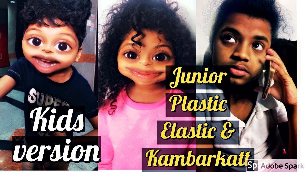 JUNIOR ELASTIC,PLASTIC& KAMBARKATT ||Pearle Maaney|| plastic and elastic || pearli  plastic elastic