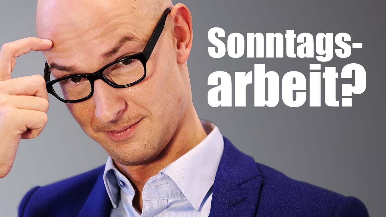 Klartext zu Sonntagsarbeit