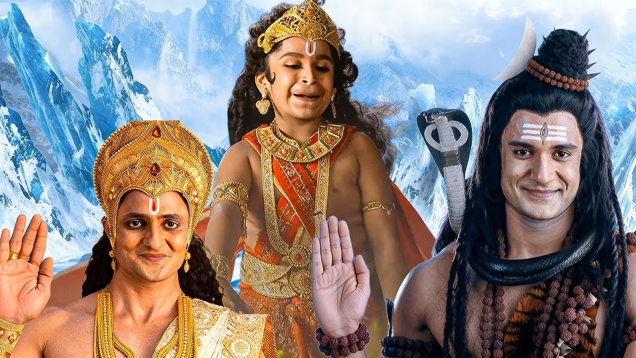 भगवन भोलेनाथ और वायु देव ने मारुती को चक्रासुर से लड़ने के लिए दिया आशीर्वाद | Mahabali Hanuman