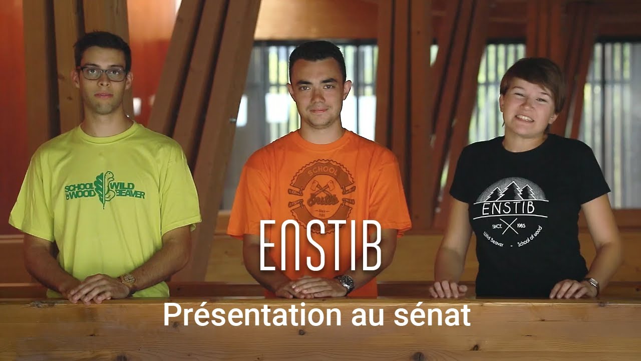 Présentation au sénat