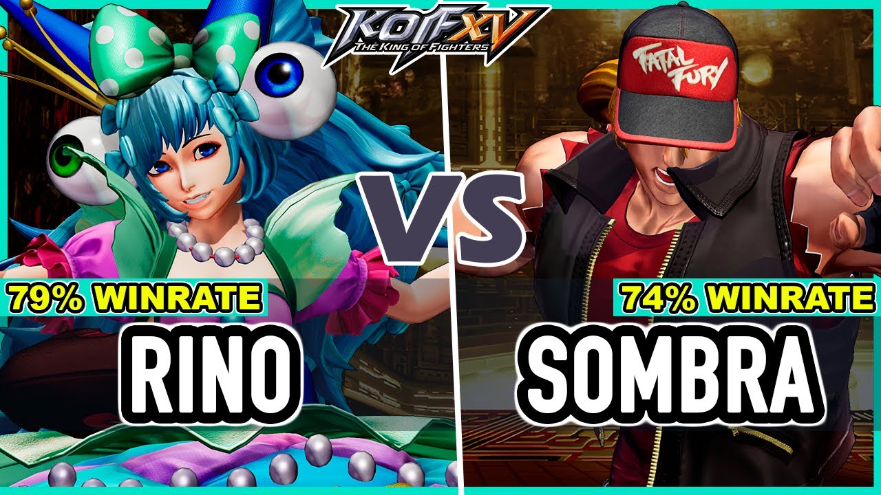 KOF XV 🔥 Rino (Sylvie/Shingo/Ash) vs Sombra (Terry/Joe/Geese)
