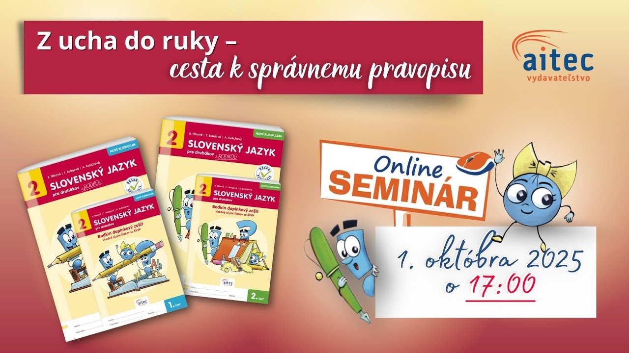 Z ucha do ruky – cesta k správnemu pravopisu