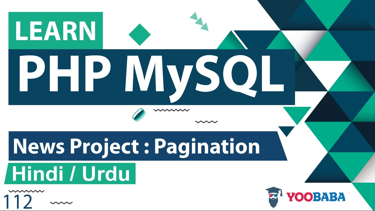 PHP News Project - Pagination Tutorial in Hindi / Urdu