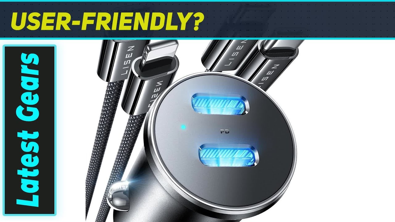 LISEN 90W Dual USB C Car Charger: The BEST iPhone Fast Charger?
