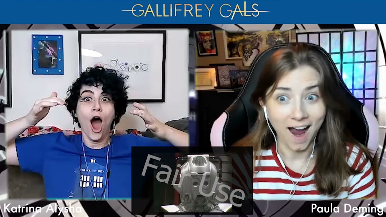 REACTION!! CLASSIC DOCTOR WHO, EARTHSHOCK, PART 1 & 2 Gallifrey Gals Get Wibbly Wobbly!