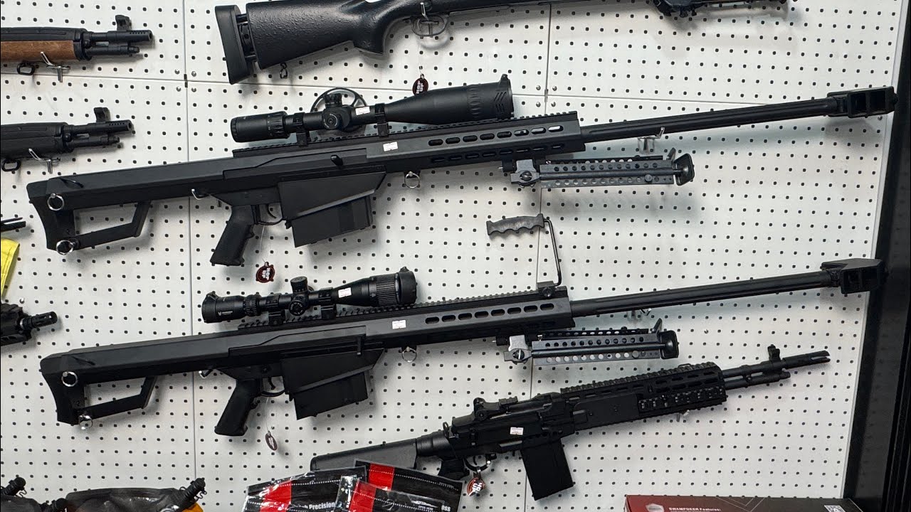 BARRATT SNOW  WOLF M82A1 ระบบอัดลม ชักยิงทีละนัด รุ่น  SW-024  รีวิวถอดดูภายใน By ช่างเท่ห์