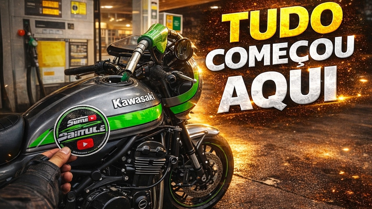 A Ideia de Fazer Adesivos Para o Canal Surgiu Num Posto de Gasolina