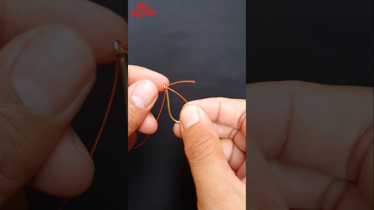 Didn't think so! It's this easy to make a strong fishing knot!