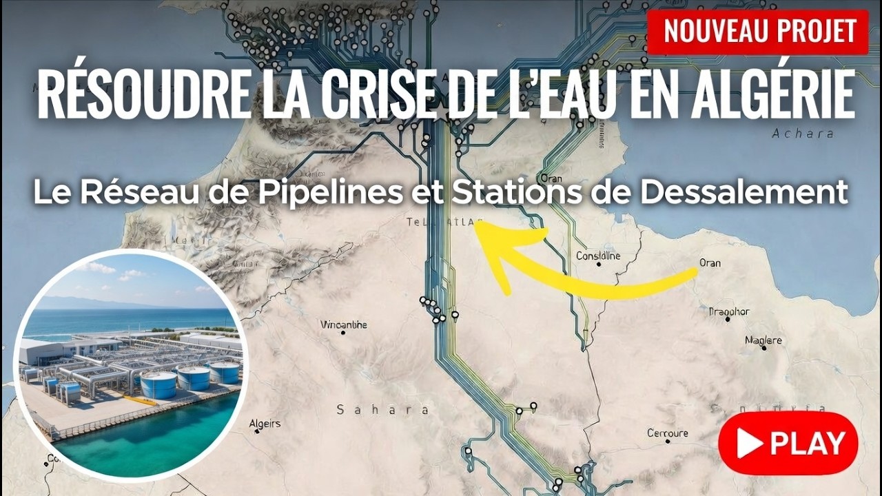 et si on réglait le problème de l'eau en Algérie ?
