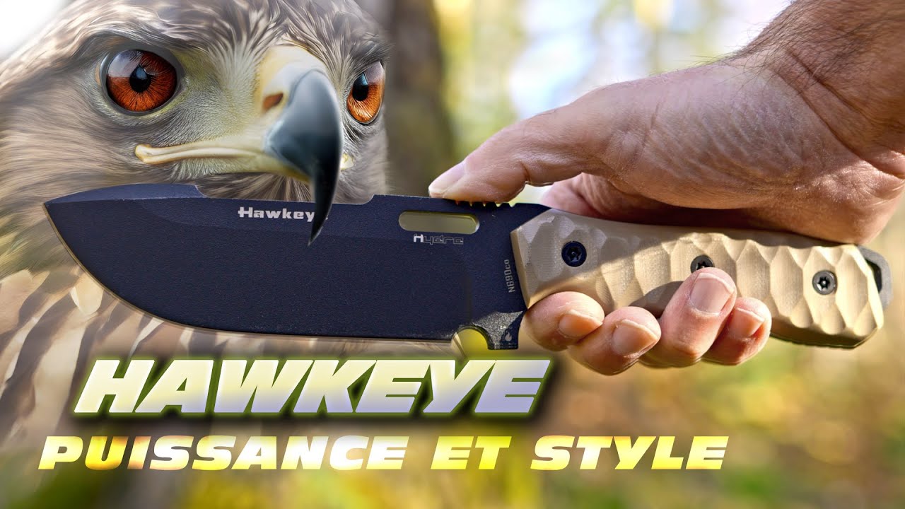 COUTEAU SURVIE TACTIQUE Hydra Hawkeye