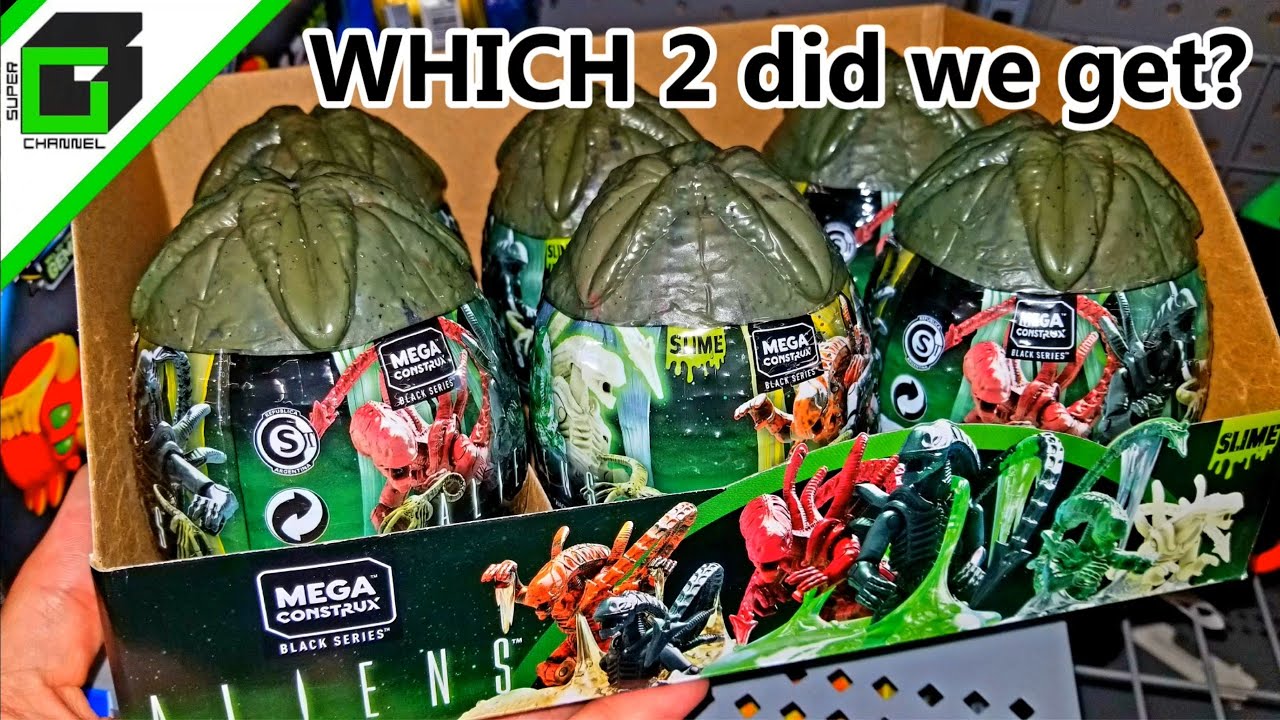 ALIEN Blind Eggs! by MEGA CONSTRUX - which two will we get? XENOMORPH