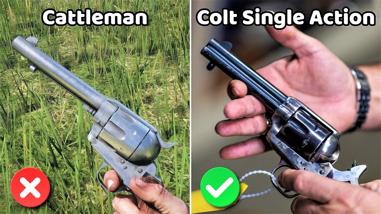 13 Armas Reales con Nombres Falsos en Red Dead Redemption 2