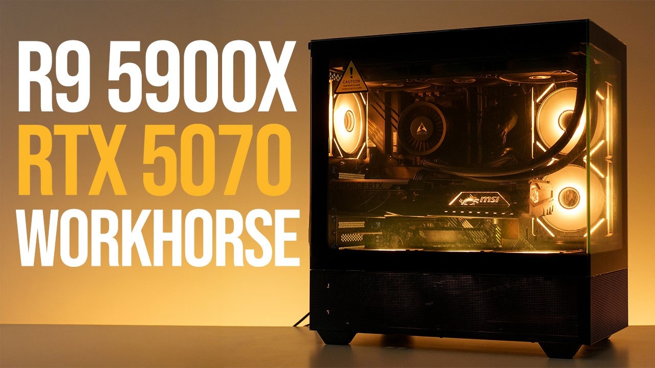 Pure Performance: Building a Ryzen 9 5900X & RTX 5070 Gaming PC