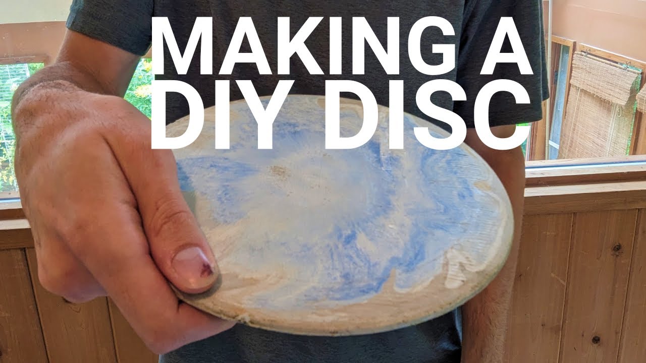 How to Make a Disc Golf Disc - DIY Start to Finish