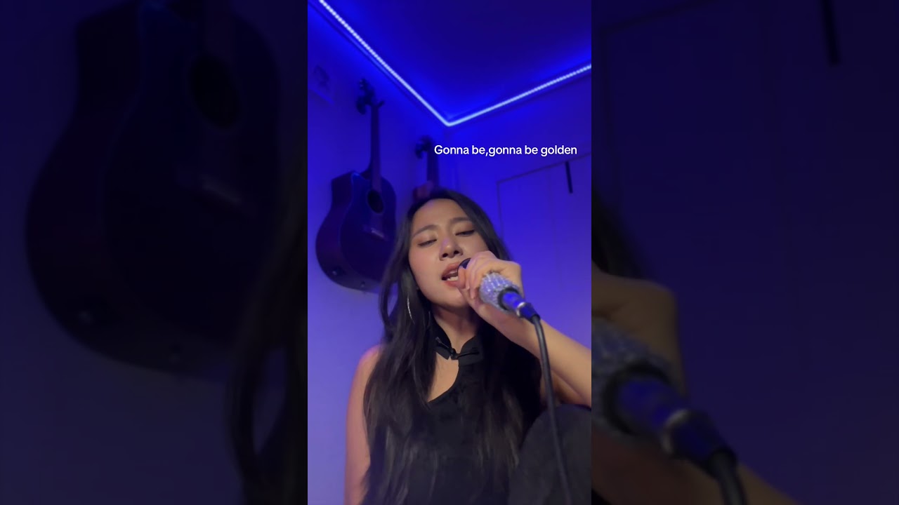 Who asked for Golden  from Kpop hunters?#golden #kpopdemonhunters #coversongs #singing #fypシ゚viral