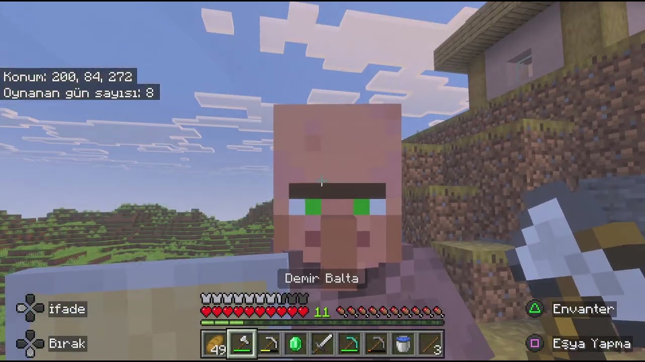 Minecraft survival 4.bölüm