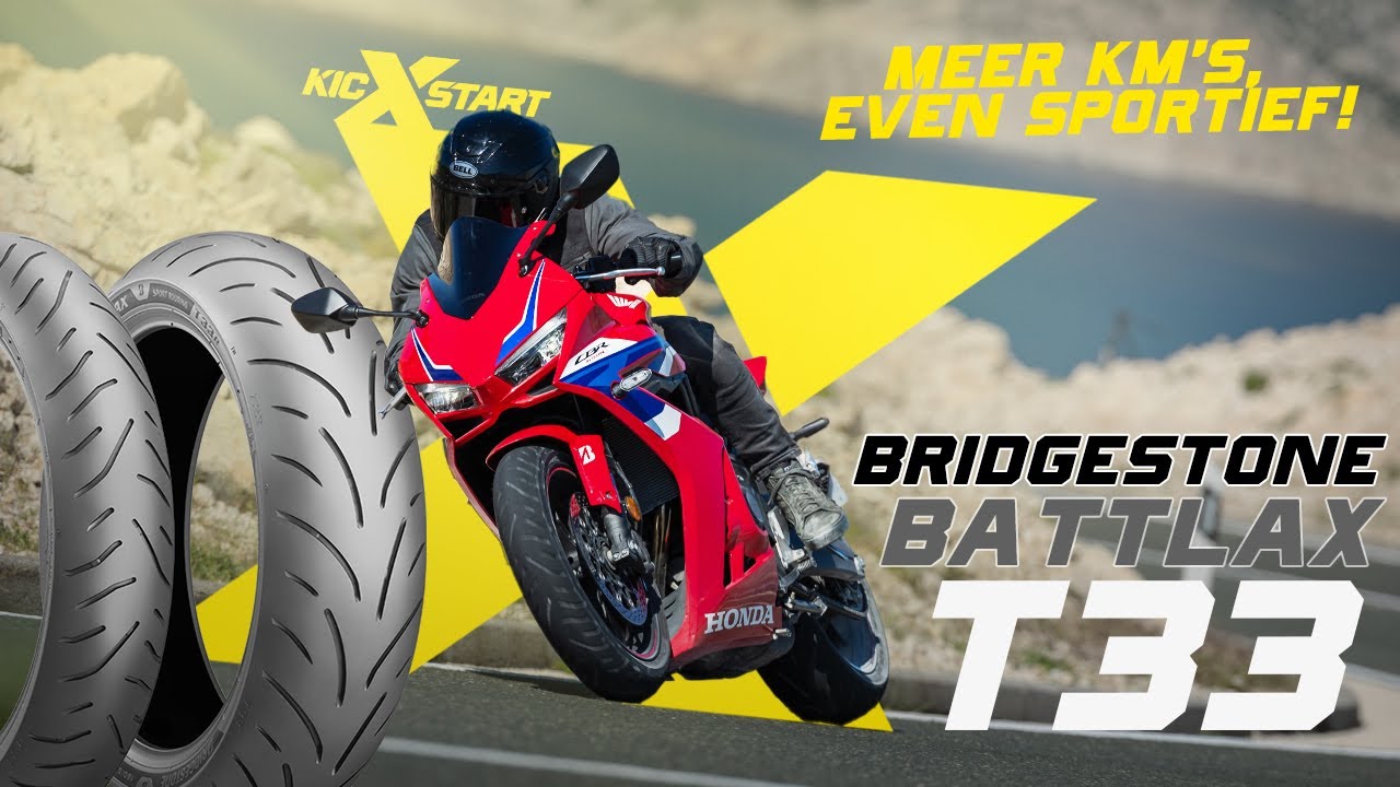 Bridgestone Battlax T33 | Meer km's, even sportief!