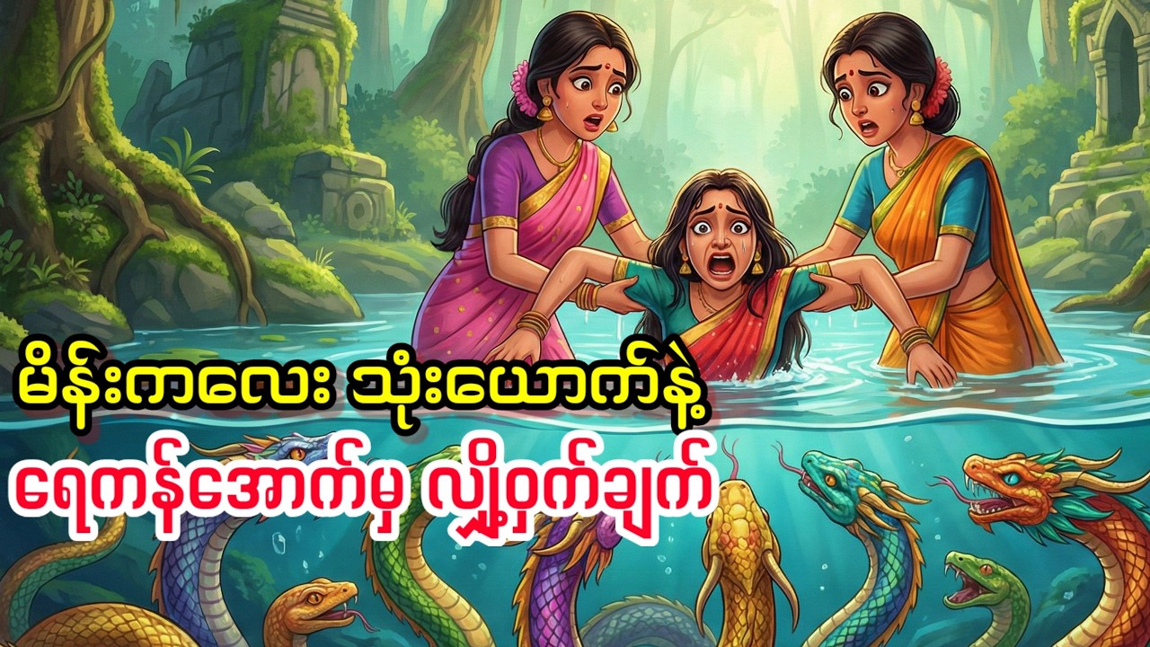 သူငယ်ချင်းသုံးးယောက်နဲ့ ရေကန်အောက်ခြေမှ လျှို့ဝှက်ချက်