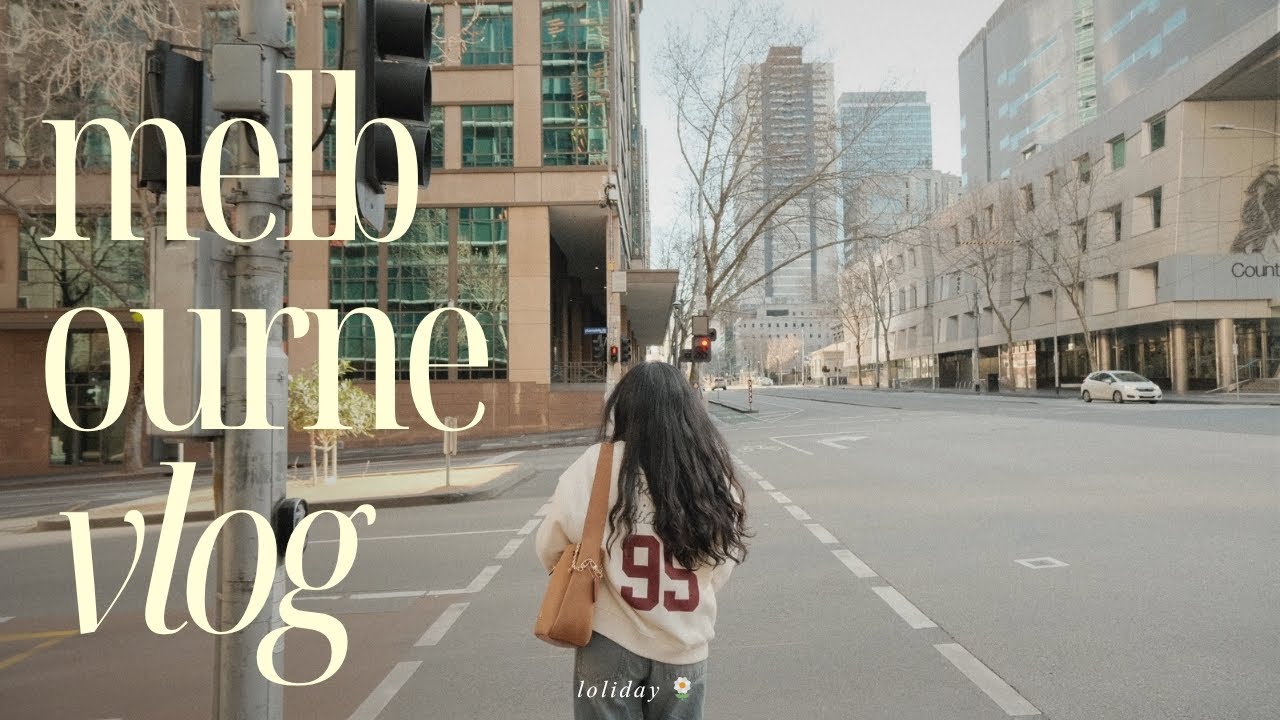 melbourne '25 🚋 | winter season, colorful laneways, great ocean road ✿