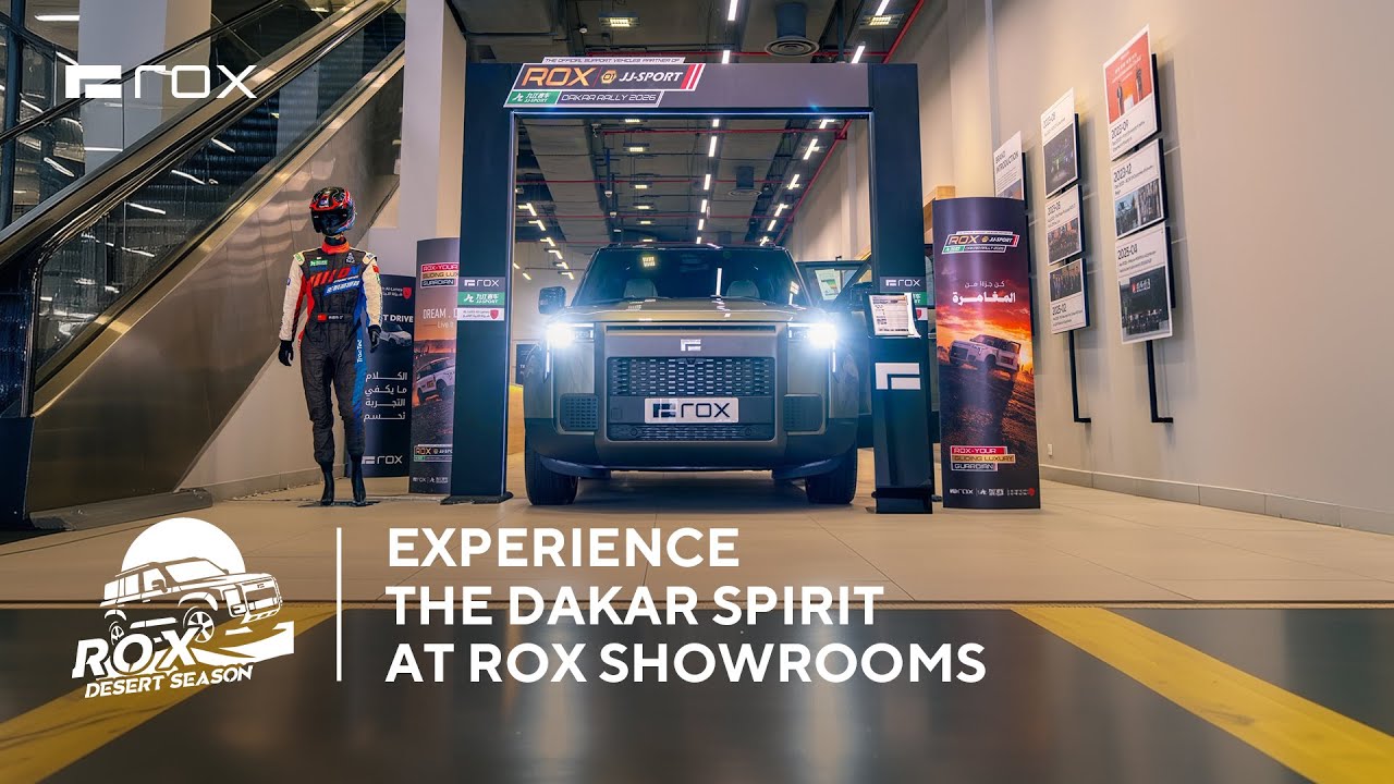 Experience the Dakar Spirit at ROX Showrooms
