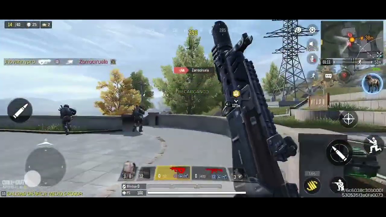  jugando call of duty   modo  proo  