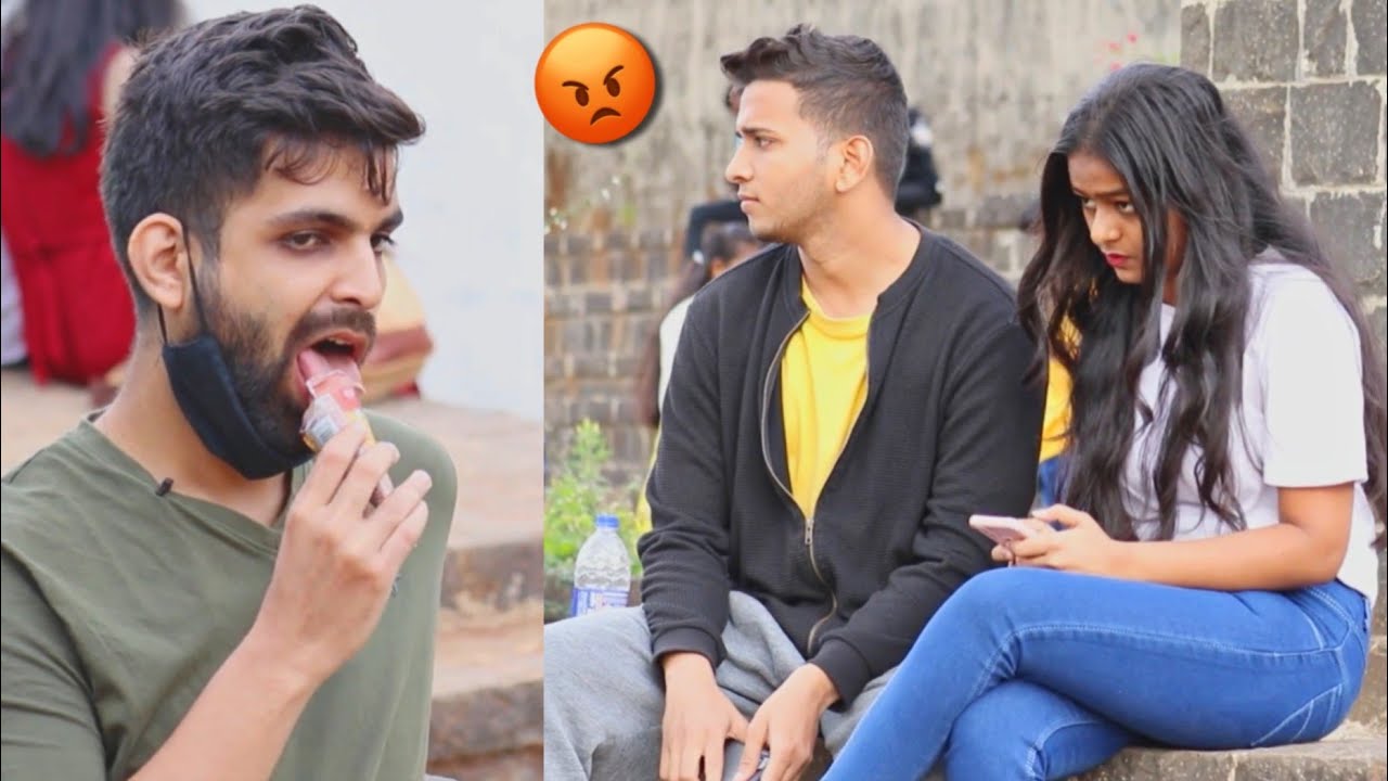 Blind man STARING Cute Girls in Garden Part 3 😂 | Funny Reactions | Best Pranks