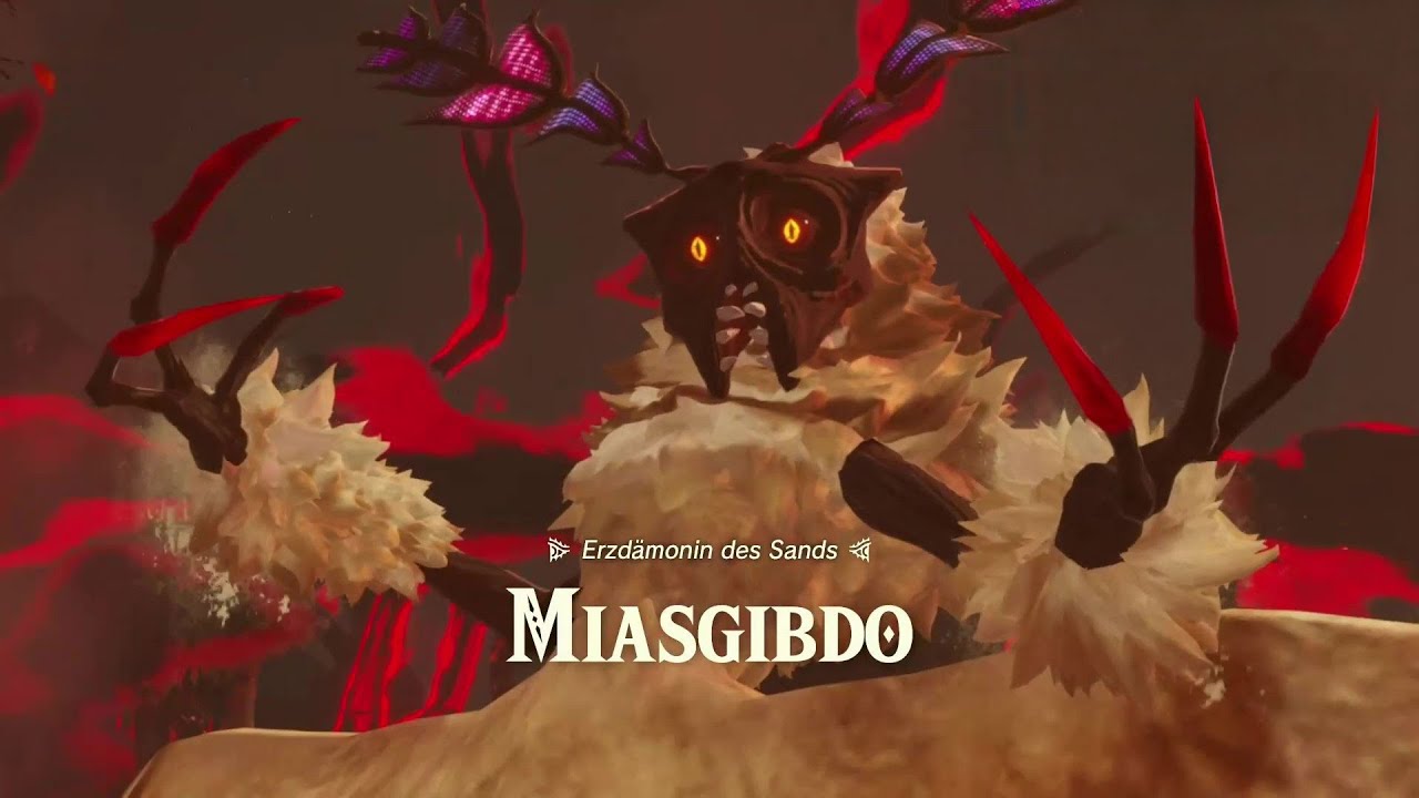 Erzdämonin des Sandes Miasgibdo | Hyrule Warriors Chronik der Versiegelung #31