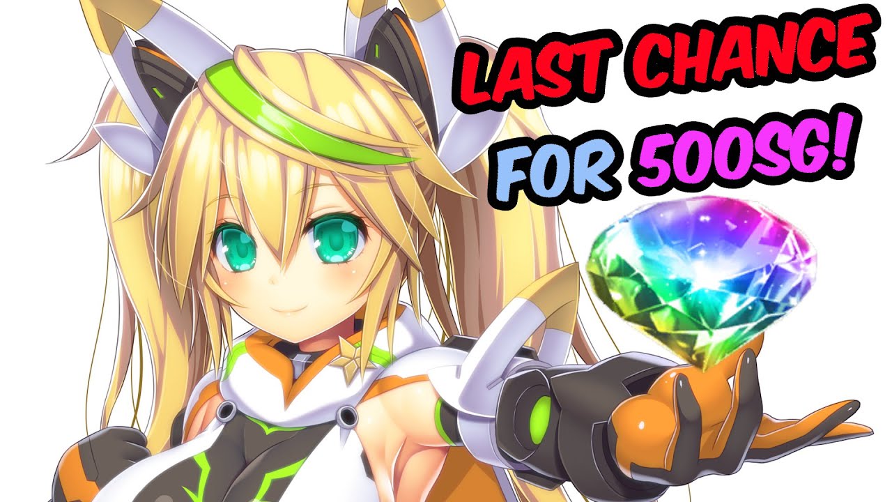 [PSO2] Last Chance to get Bonus 500SG