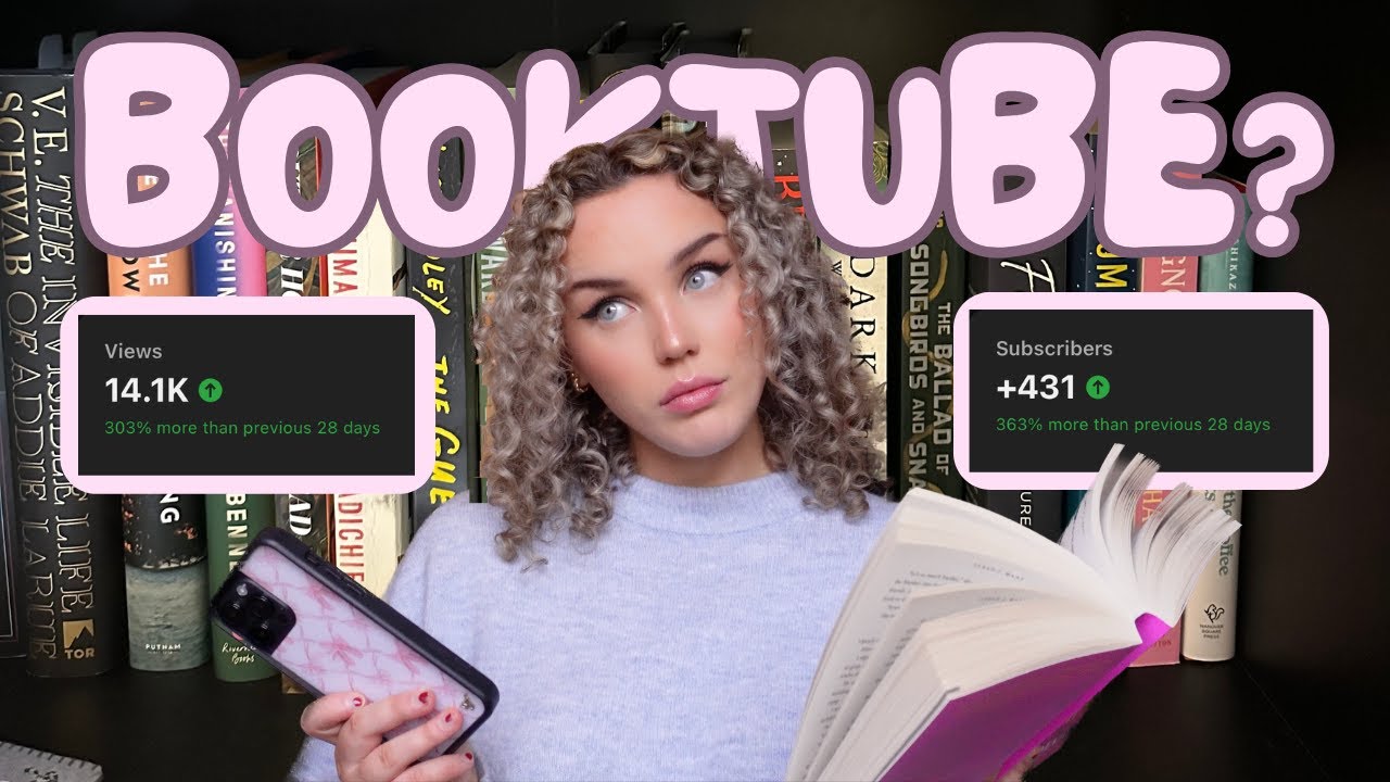how to start a booktube! tips for starting a successful channel