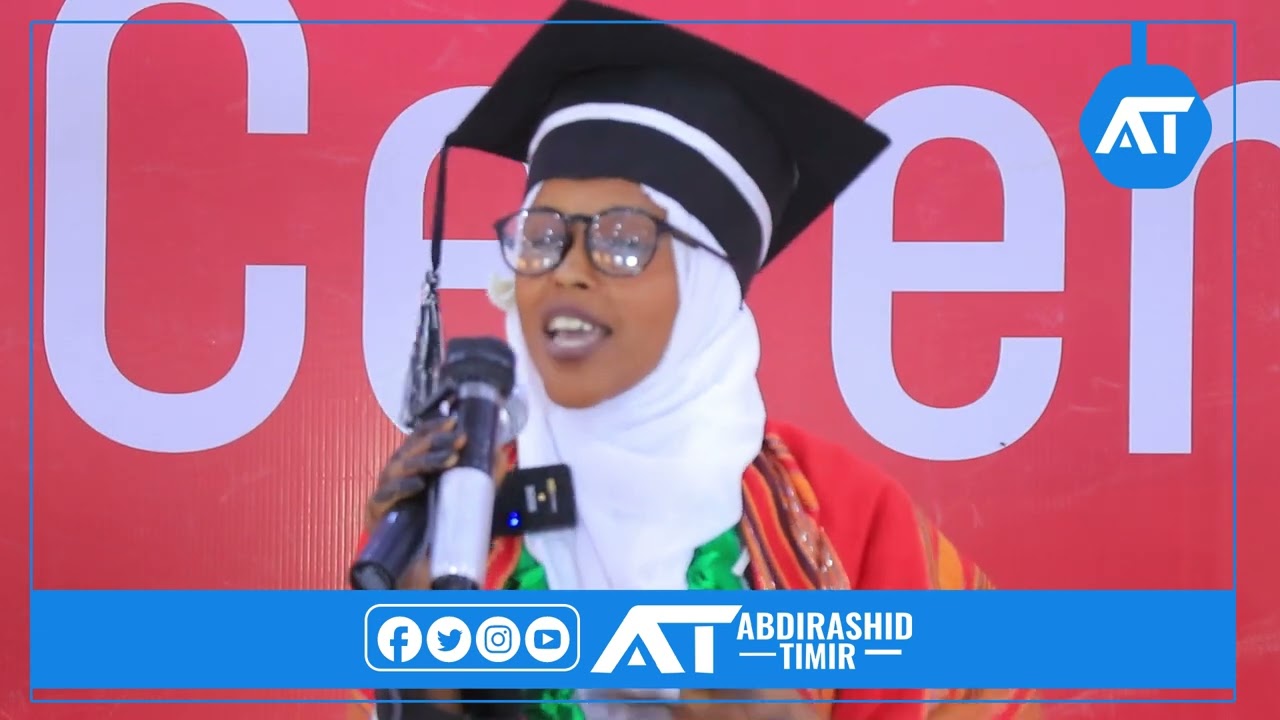 Gabay Cajiib Ah Oo Midkamida Ardaydii Ka Qalin Jabisay Jaamacada Abaarso Burco U Tirisay Jaamacada.