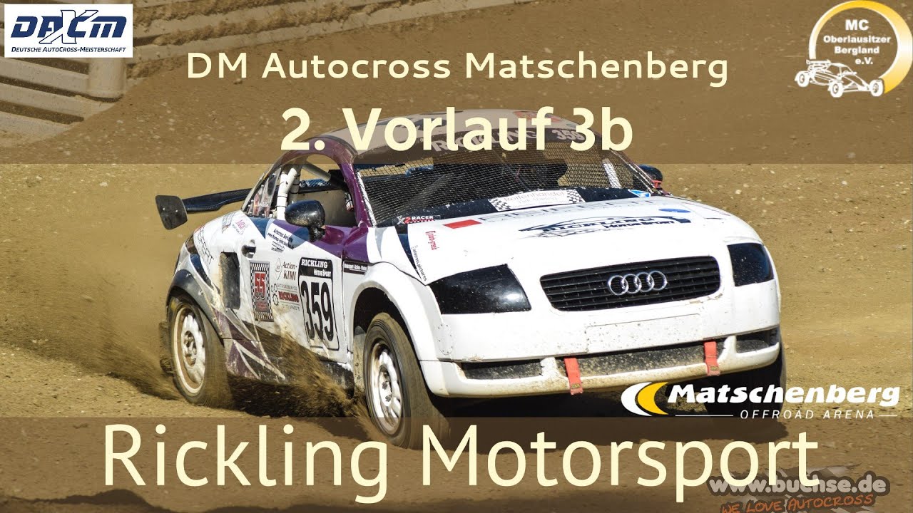 Autocross DM Matschenberg 2025 2. Vorlauf Klasse 3b DACM