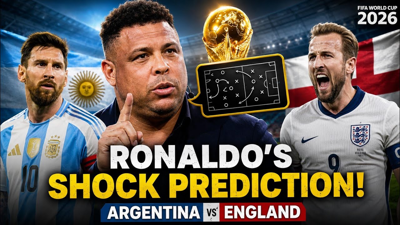 ARGENTINA vs ENGLAND 2026 Semifinal: Ronaldo Nazario Drops A Tactical BOMBSHELL!
