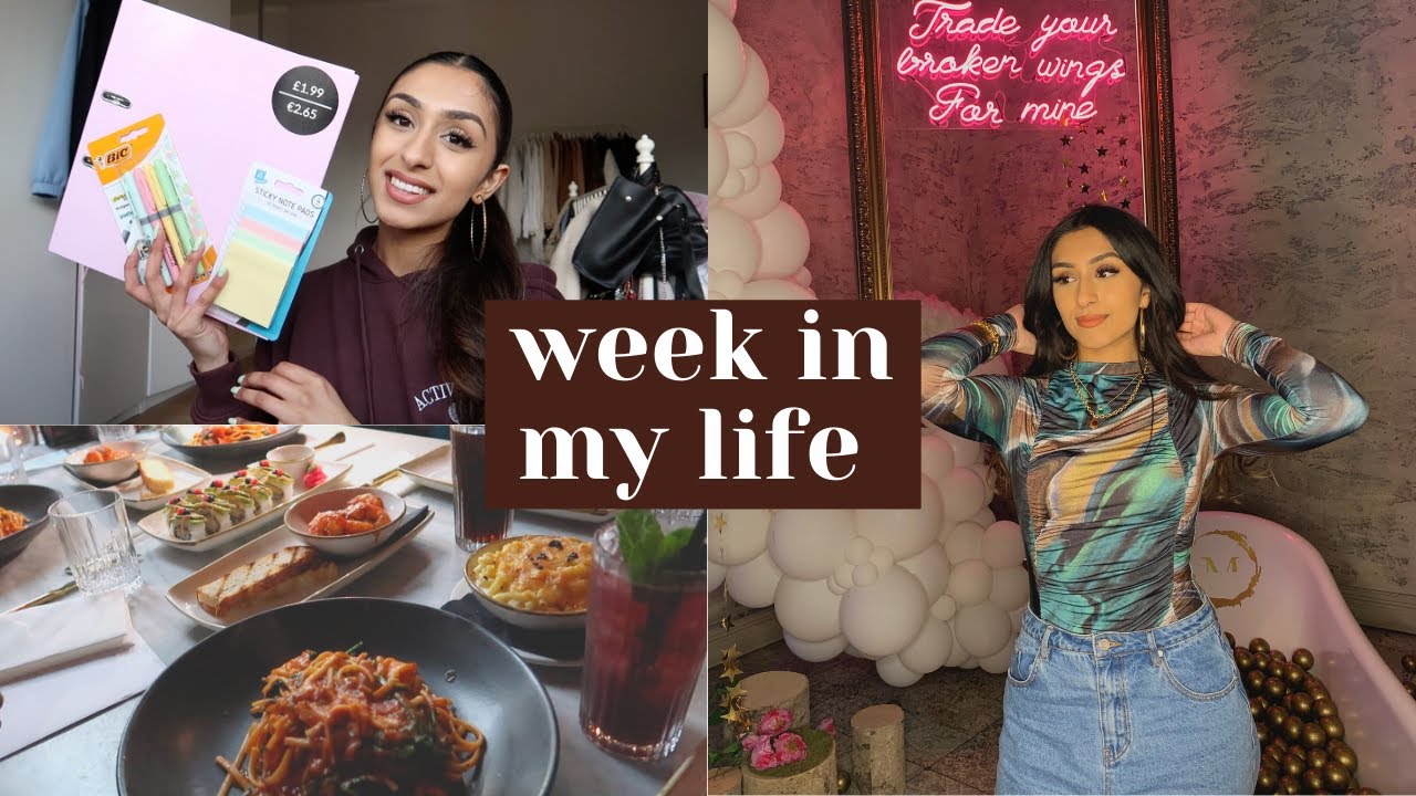 WEEK IN MY LIFE: Stationery haul, healthy hair care tips & birthday dinners