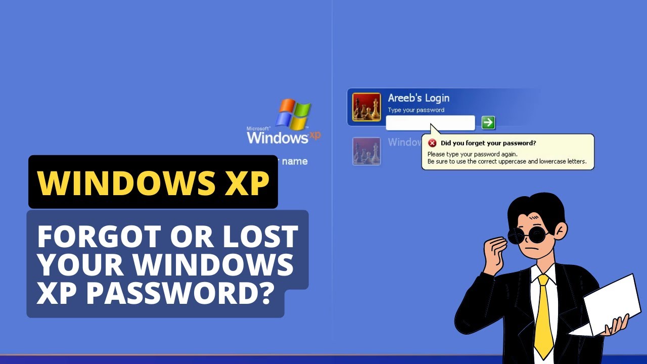 Windows XP Password Pro Server Bypass, Reset, Remove Forgotten Administrator Password Recover Tool