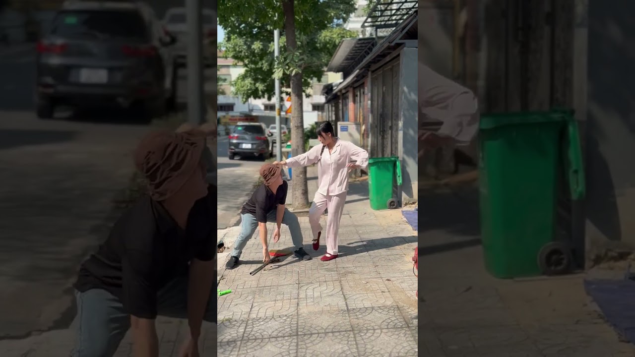 On the same boat | MUSCLE MAN | #namphuong #muscleman #funny #shorts #hero #kindness