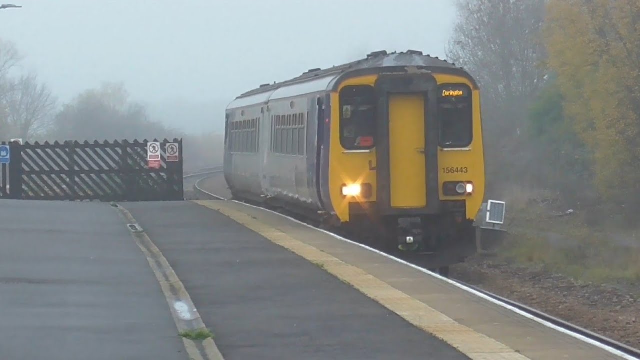 Trains at Eaglescliffe (29/11/22)