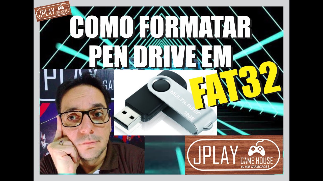 COMO FORMATAR EM FAT32? PEN DRIVE OU HD, FAT32 FORMAT, GUIFORMAT, JPLAY GAMEHOUSE