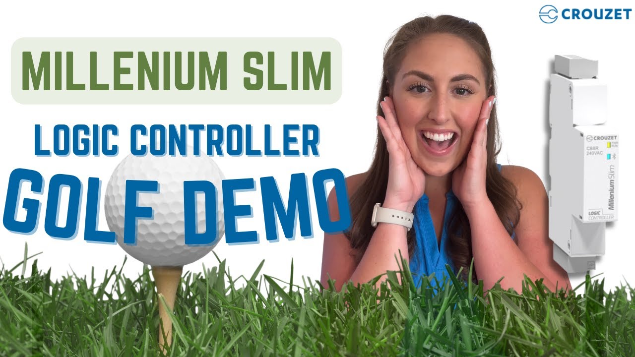 Демонстрация интегрированного гольф-кара Millenium Slim от Crouzet