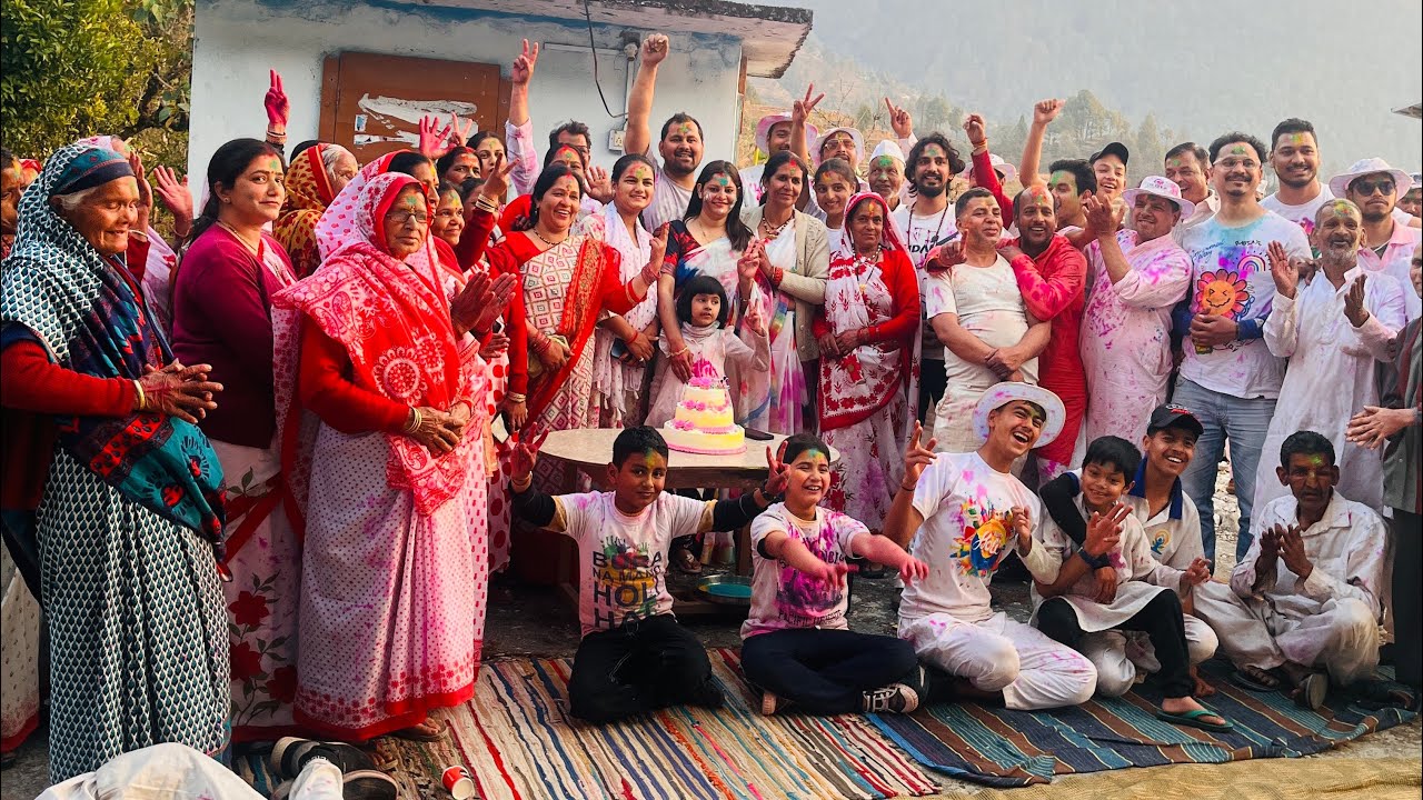 🎂 रंगों और खुशियों का डबल धमाका। देखिए हमने कैसे सेलिब्रेट किया! ✨