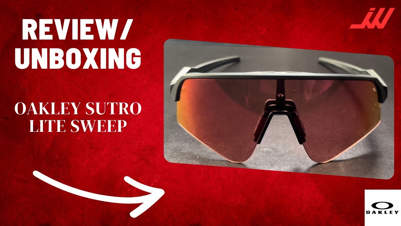 Oakley Sutro Lite Sweep Sunglasses Review/Unboxing
