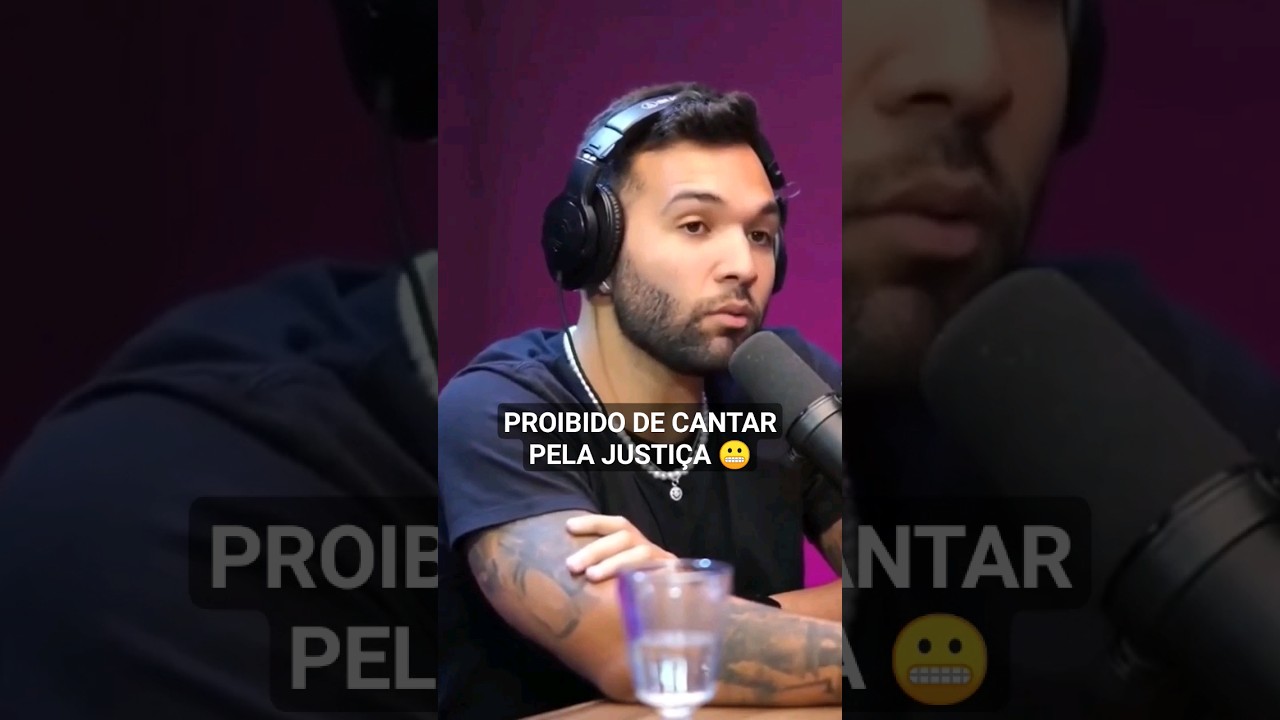 Jonathan Costa - fui proibido de cantar #shorts #podcast #funk #furac&atilde;o2000 #justi&ccedil;a #musicas