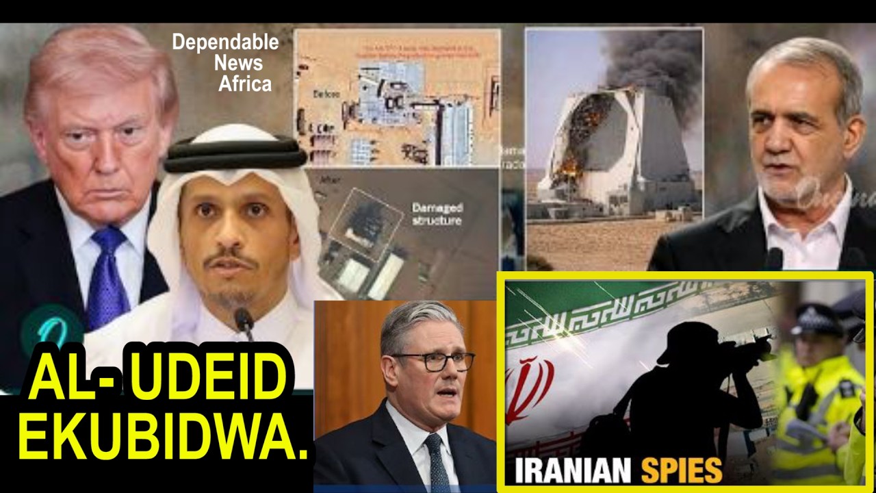 Iran ezemu okuba Al-Udeid airbase, Bambega ba 1RGC bakwattidwa mu UK ku mission enene